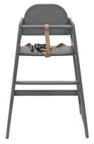 Stackable  Baby high chair Color: Grey