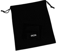 Turku Iron Bag - black  20 pieces